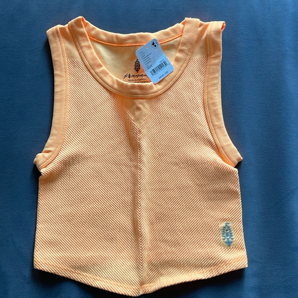 FP Movement by Free People tank in Morning Sun Orange tank Sz Xs/S